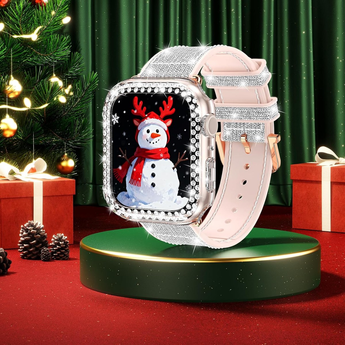 Goton Bling Color-Shift Band with Rhinestone Bumper photo 2