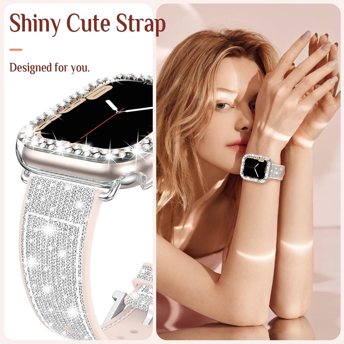 Goton Bling Color-Shift Band with Rhinestone Bumper photo 6