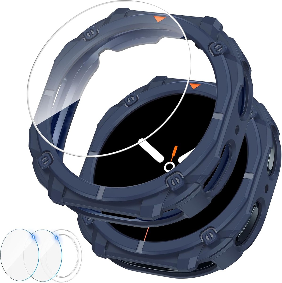 Goton Galaxy Watch 8 & 9 TPU Case with 2 Glasses