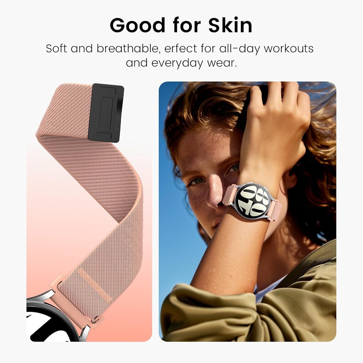 Goton Magnetic Stretch Nylon Band for Galaxy Watch photo 4