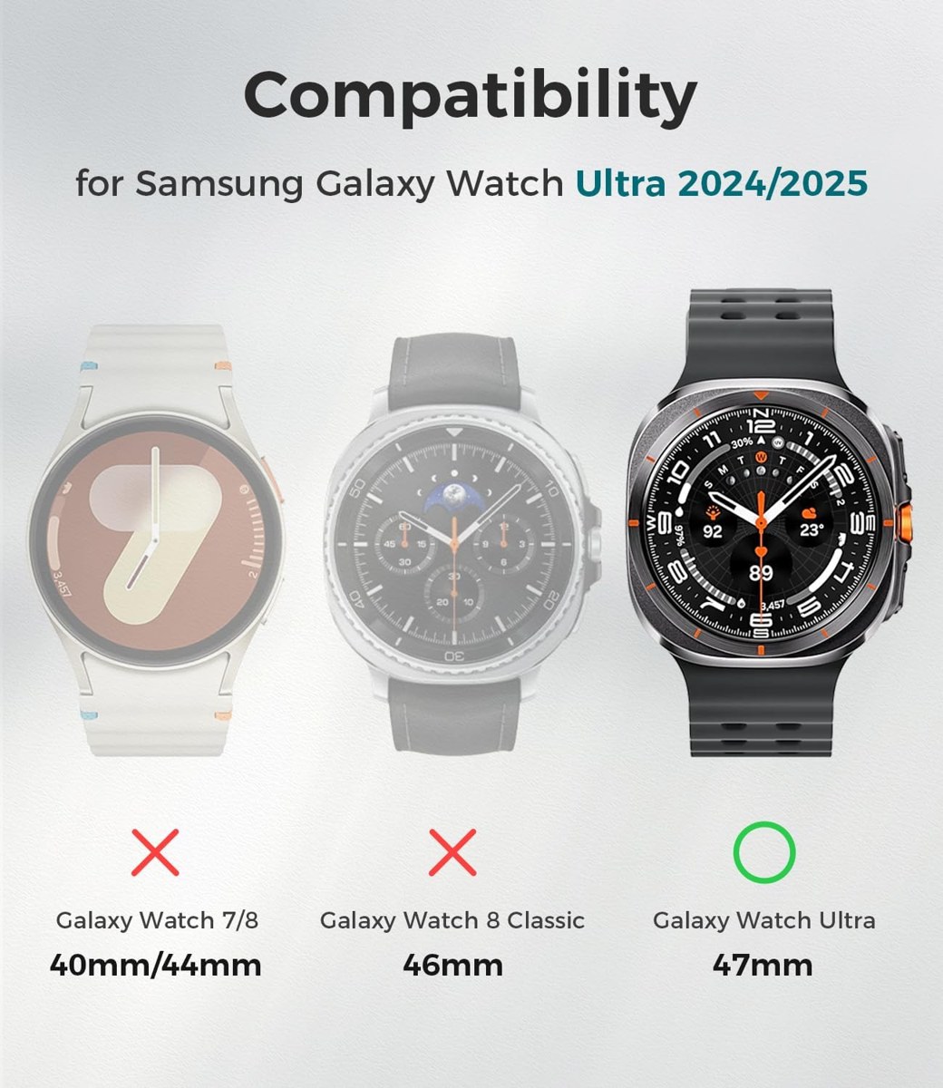 Goton Metal Case with Screen Protector for Galaxy Watch Ultra photo 2