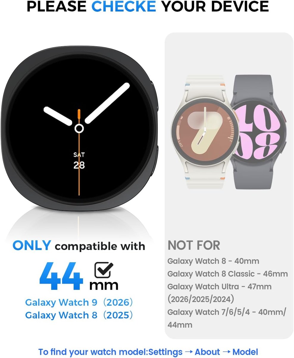 Goton Waterproof Case with Glass for Galaxy Watch photo 2