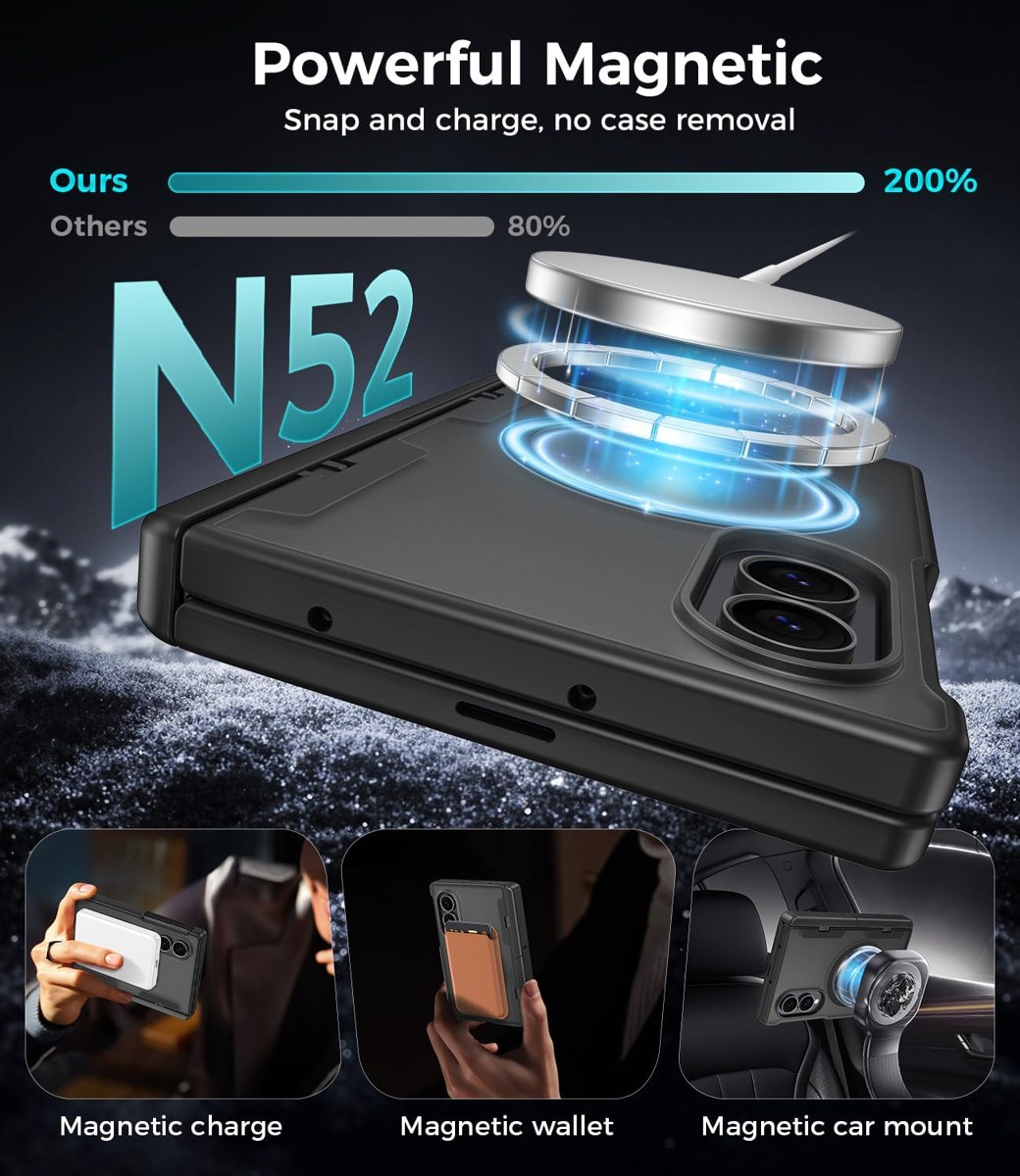 Goton Galaxy Z Fold 8 Case with Privacy Screen Protector photo 4