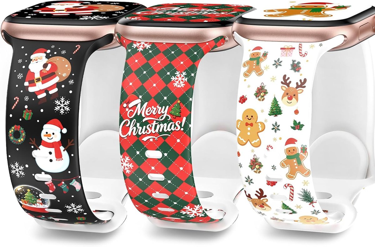 Goton 3-Pack Holiday Silicone Bands