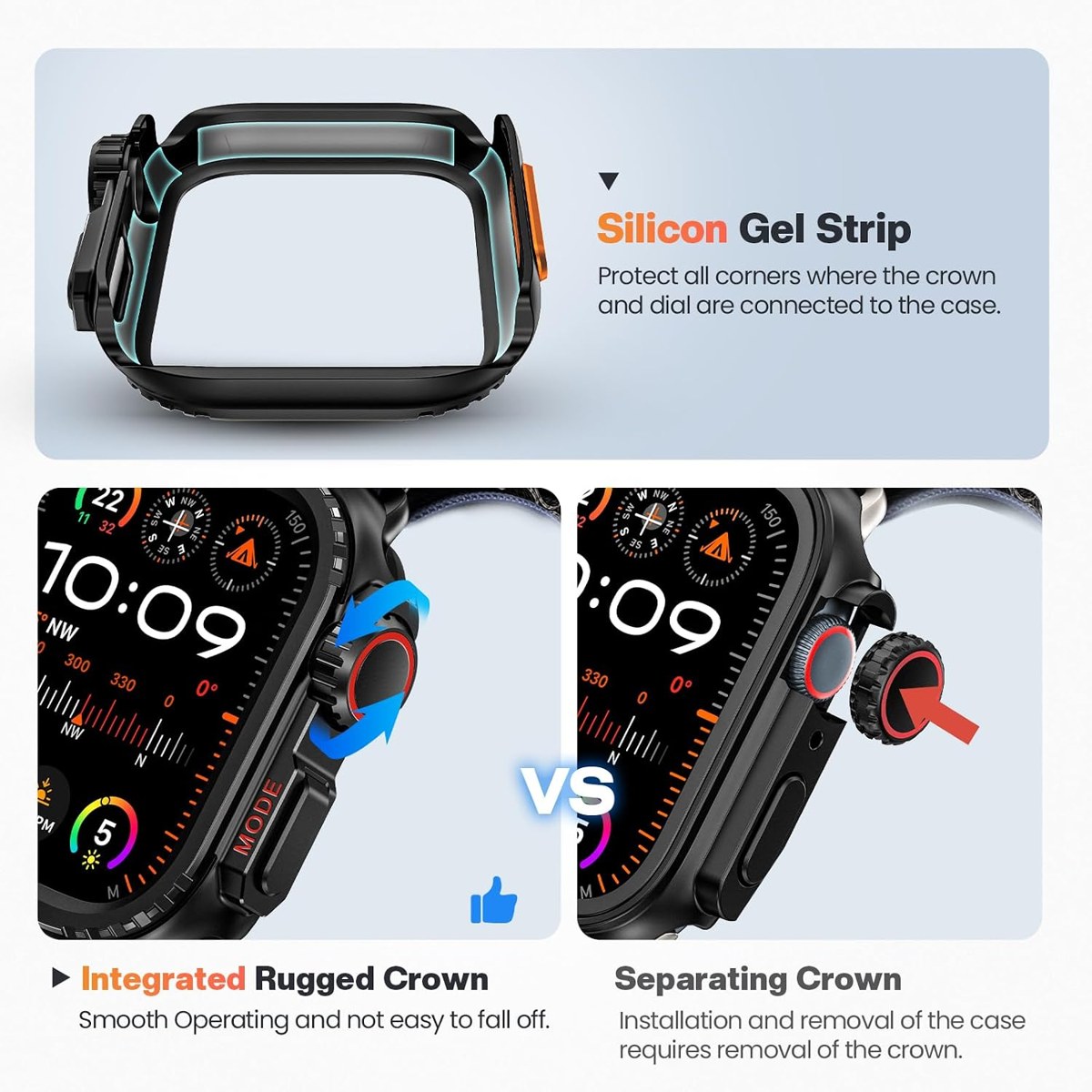 Goton Metal Ultra-Look Case for Apple Watch photo 5