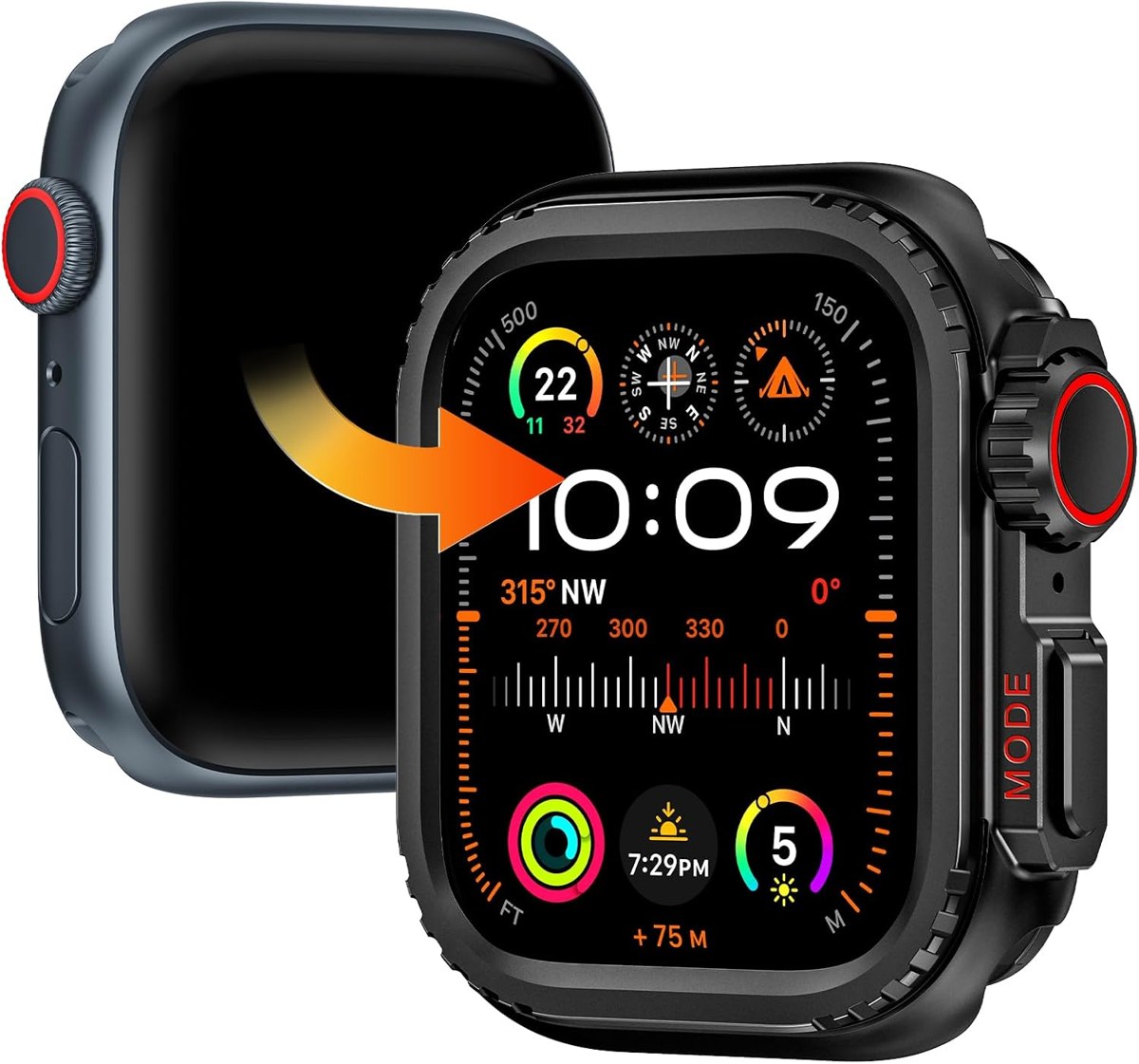 Goton metal Apple Watch case