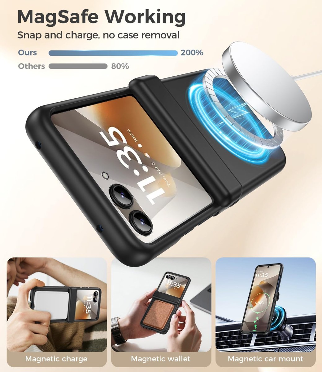 Goton Motorola Razr Case with Built-in Screen Protector photo 3