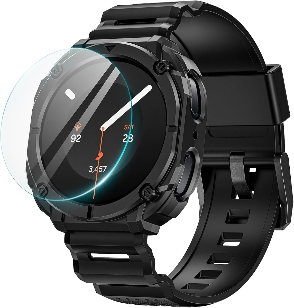 Goton Rugged Band with Case for Galaxy Watch 9/8 and Ultra