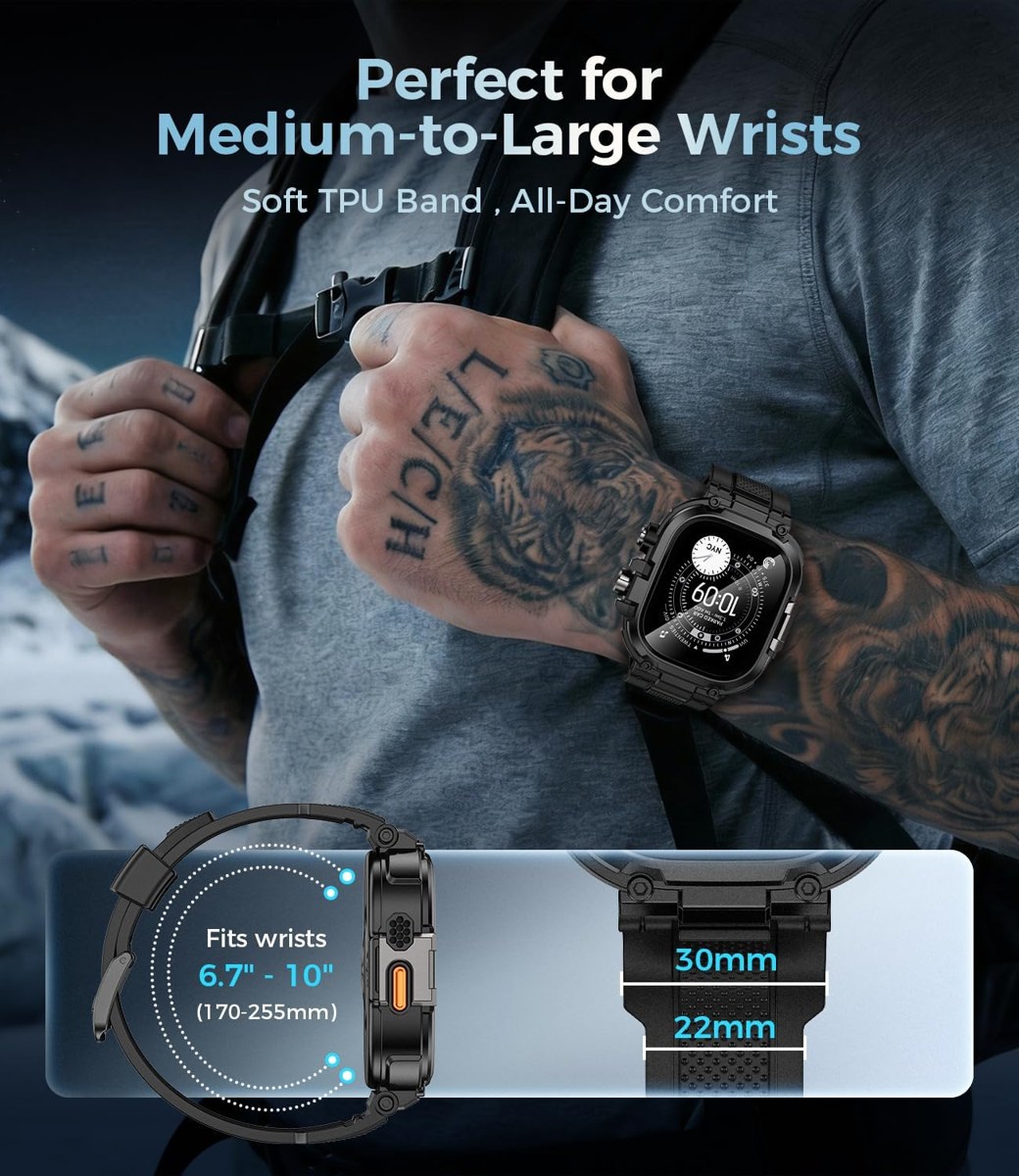 Goton Rugged Sport Band with Case for Apple Watch photo 5