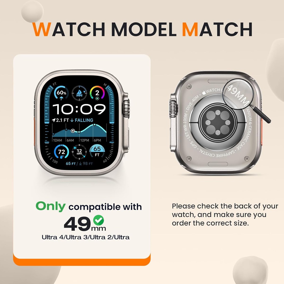 Goton 2-Pack Slim Bumper Case for Apple Watch photo 2